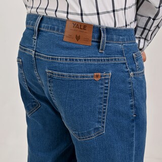Foto 2 | Foto 3 | Jeans de Mezclilla Regular Fit Yale A819 para Hombre