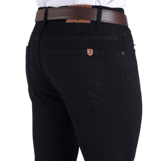 Foto 4 | Foto 4 | Pantalón de Mezclilla Yale Regular Fit 0819 Negro para Hombre
