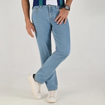 Jeans de Mezclilla Regular Fit Yale 2030 para Hombre