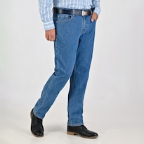 Pantalón De Mezclilla Yale Regular Fit 2030 Azul Rey