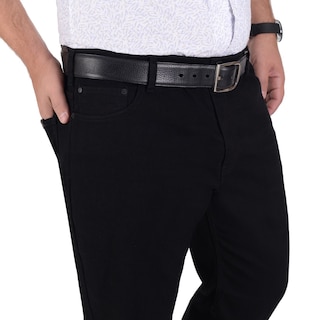 Foto 3 | Foto 3 | Pantalón de Mezclilla Yale Regular Fit 0819 Negro para Hombre