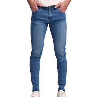 Foto 1 | Foto 1 | Jeans de Mezclilla Stretch MCHK 8008 color Azul tiro Alto para Hombre