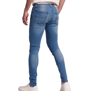 Foto 3 | Foto 3 | Jeans de Mezclilla Stretch MCHK 8008 color Azul tiro Alto para Hombre