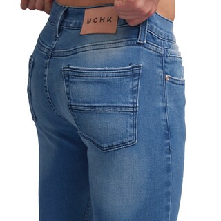 Foto 5 | Foto 5 | Jeans de Mezclilla Stretch MCHK 8008 color Azul tiro Alto para Hombre