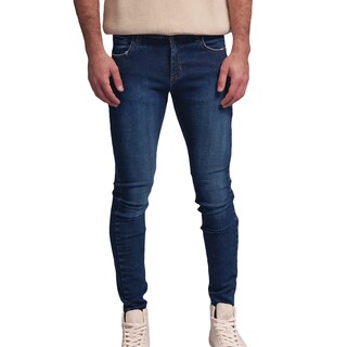 Foto 1 | Foto 1 | Jeans de Mezclilla Stretch MCHK 8009 color Azul Tiro Alto para Hombre