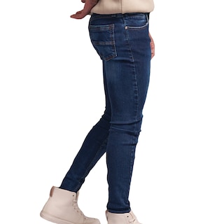 Foto 2 | Foto 2 | Jeans de Mezclilla Stretch MCHK 8009 color Azul Tiro Alto para Hombre