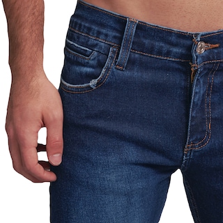 Foto 4 | Foto 4 | Jeans de Mezclilla Stretch MCHK 8009 color Azul Tiro Alto para Hombre