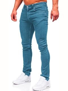 Foto 5 | Foto 5 | Jeans Slim Fit Mezclilla Stretch Shendy Vendy 166 color Azul Claro para Caballero