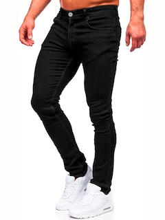 Foto 4 | Foto 4 | Jeans Slim Fit Stretch Shendy Vendy 166 Negro para Hombre