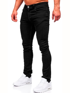 Foto 5 | Foto 5 | Jeans Slim Fit Stretch Shendy Vendy 166 Negro para Hombre