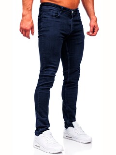 Foto 2 | Foto 2 | Jeans Shendy Vendy Slim Fit Mezclilla Stretch color Azul Oscuro para Caballero