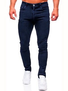 Foto 1 | Foto 1 | Jeans Shendy Vendy Slim Fit Mezclilla Stretch color Azul Oscuro para Caballero