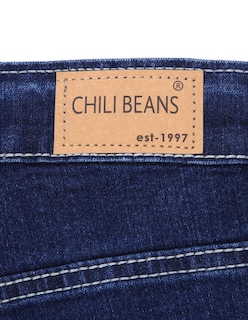 Foto 5 | Foto 5 | Jeans Skinny Pantalones de Mezclilla Azul Marino Rotos
