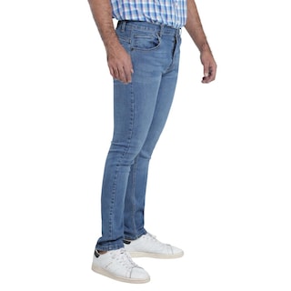 Foto 2 | Foto 2 | Jeans Lee Skinny Fit 445 Azul para Hombre