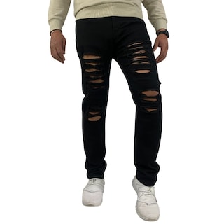 Foto 1 | Foto 1 | Pantalón Skinny Stretch Indutex y Moda Negro para Hombre