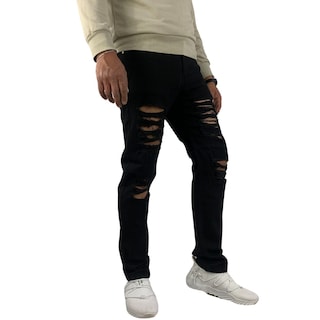 Foto 4 | Foto 4 | Pantalón Skinny Stretch Indutex y Moda Negro para Hombre
