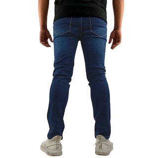 Foto 3 | Foto 3 | Jeans Skinny Cloud Indutex y Moda Azul para Hombre