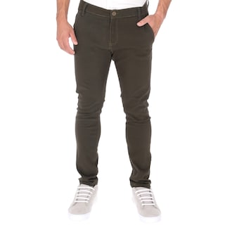 Foto 1 | Foto 1 | Jeans de Gabardina Chb Chili Beans Clothing Co. Color Verde Militar para Hombre