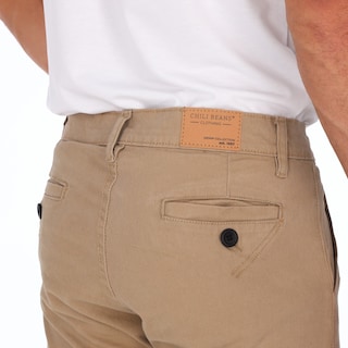 Foto 4 | Foto 4 | Jeans De Gabardina Color Beige Para Hombre Chb Chili Beans Clothing Co.