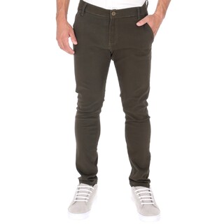 Foto 1 | Foto 1 | Jeans De Gabardina Color Verde Militar Para Hombre Chb Chili Beans Clothing Co.