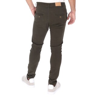 Foto 3 | Foto 3 | Jeans De Gabardina Color Verde Militar Para Hombre Chb Chili Beans Clothing Co.