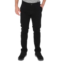 Jeans De Gabardina Color Negro Para Hombre Chb Chili Beans Clothing Co.