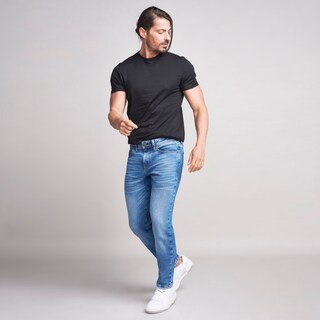 Foto 3 | Foto 3 | Jeans Mezclilla Hombre Pantalon Skinny Cintura Regular Seven Jeans