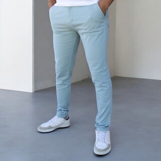 Foto 2 | Foto 2 | Pantalón Skinny De Gabardina Cenizo John Silver