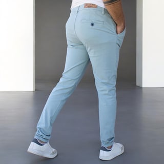 Foto 3 | Foto 3 | Pantalón Skinny De Gabardina Cenizo John Silver