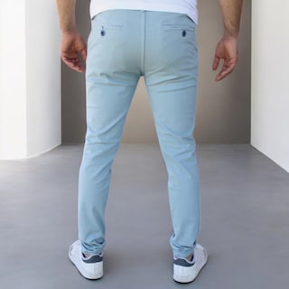 Foto 4 | Foto 4 | Pantalón Skinny De Gabardina Cenizo John Silver