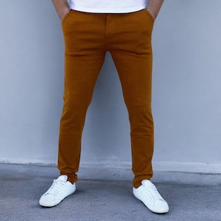 Foto 1 | Foto 1 | Pantalón De Gabardina Oro John Silver