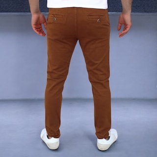 Foto 3 | Foto 3 | Pantalón De Gabardina Oro John Silver