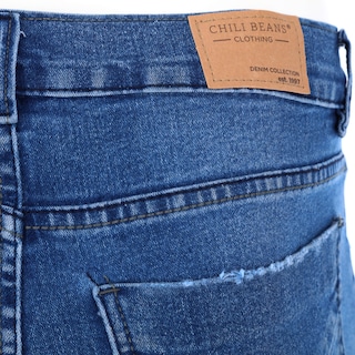 Foto 4 | Foto 4 | Jeans Corte Skinny Color Azul Medio Pantalón Para Hombre Chb Chili Beans Clothing Co.
