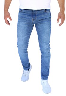 Foto 1 | Foto 1 | Pantalón Skinny De Mezclilla Mod 2 Azul Claro Liso John Silver