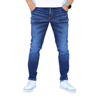 Foto 1 | Foto 1 | Pantalón Skinny De Mezclilla Mod 1 Laser Petroleo John Silver