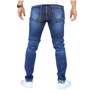 Foto 4 | Foto 4 | Pantalón Skinny De Mezclilla Mod 1 Laser Petroleo John Silver