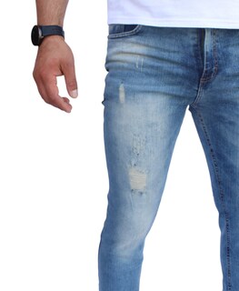 Foto 2 | Foto 2 | Pantalón Skinny De Mezclilla Mod 1 Vainilla Demo John Silver