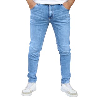 Foto 1 | Foto 1 | Pantalón Skinny De Mezclilla Mod 1 Laser Azul Froster Claro John Silver