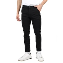 Pantalón De Hombre De Gabardina Casual Strech Skinny