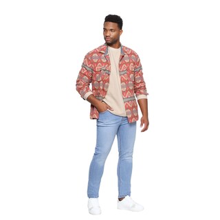 Foto 4 | Foto 4 | Pantalón De Hombre Slim Fit Azul Super Claro