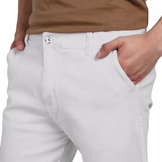 Foto 2 | Foto 2 | Pantalón De Hombre Gabardina Skinny Plateado