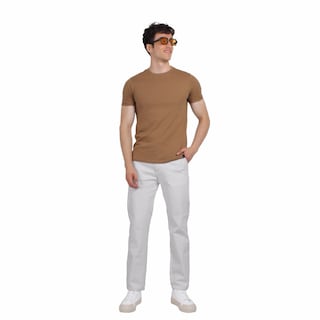 Foto 4 | Foto 4 | Pantalón De Hombre Gabardina Skinny Plateado