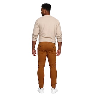 Foto 3 | Foto 3 | Pantalón De Hombre Gabardina Skinny Dorado