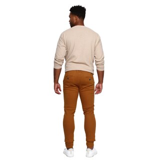 Foto 3 | Foto 3 | Pantalón De Hombre Gabardina Skinny Dorado