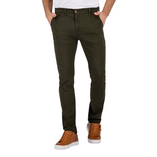 Foto 1 | Foto 1 | Pantalón Holstone Estilo Chino Verde Olivo Gabardina Premium