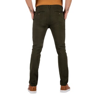 Foto 3 | Foto 3 | Pantalón Holstone Estilo Chino Verde Olivo Gabardina Premium