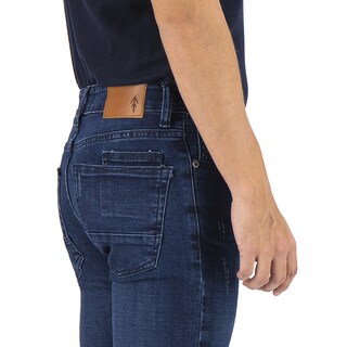 Foto 3 | Foto 3 | Jeans Holstone Vienna color Azul Slim Fit Mezclilla Premium