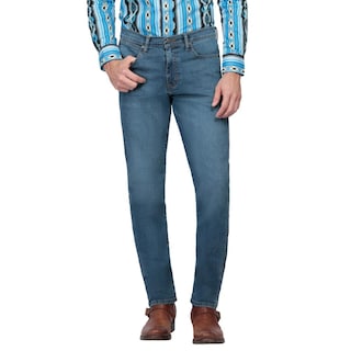 Foto 1 | Foto 1 | Pantalón Jeans Vaquero Slim Wrangler Hombre 372 Color Azul