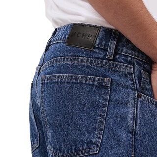 Foto 5 | Foto 5 | Jeans de Mezclilla MCHK Slim Cropped 8020 color Azul Blue Light Tiro Alto para Caballero