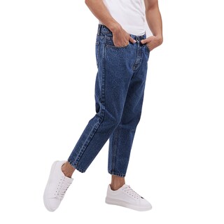 Foto 2 | Foto 2 | Jeans de Mezclilla MCHK Slim Cropped 8020 color Azul Blue Light Tiro Alto para Caballero